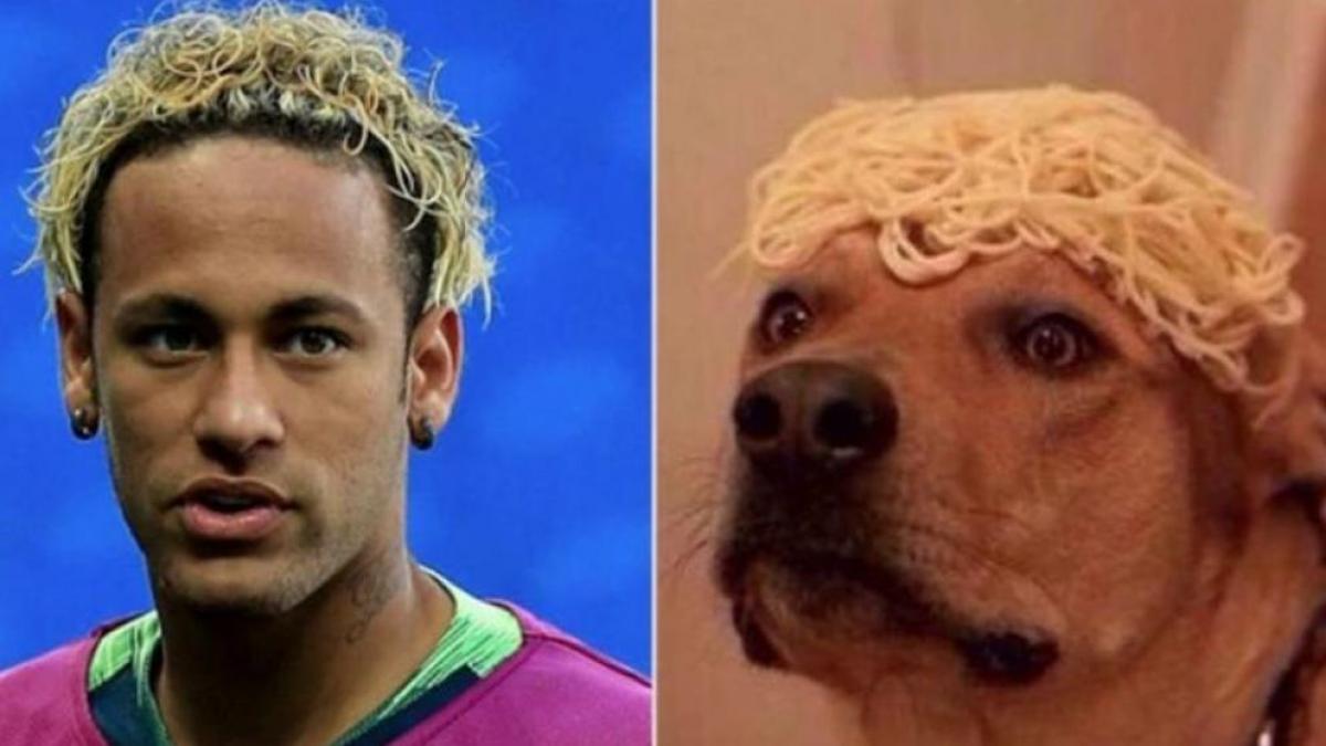 El nuevo pelo ‘espagueti’ de Neymar desata una locura de memes en las redes