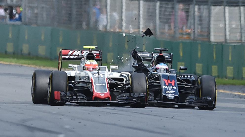 El brutal accidente de Alonso, en imágenes