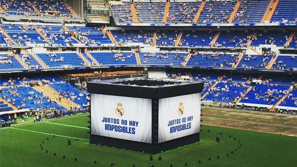 Real Madrid El Bernabeu vive intensamente la final de la Champions