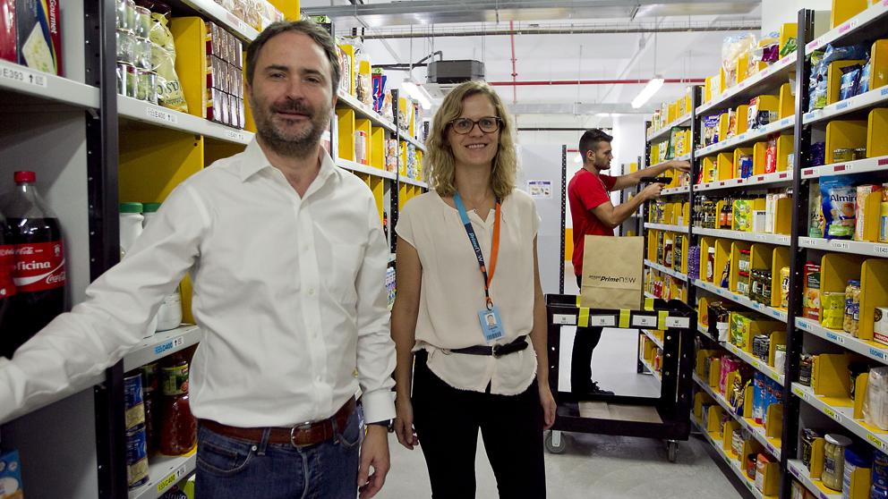 Así es el nuevo almacén de Amazon en Barcelona