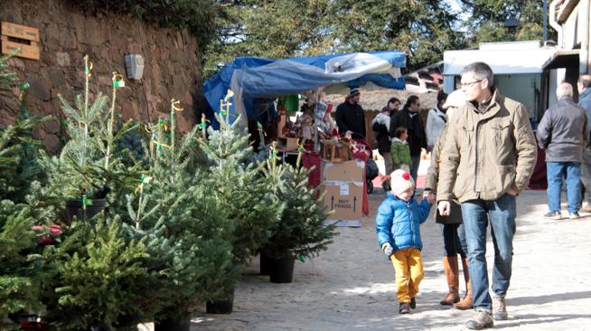 Abre la Fira de l’Avet de Espinelves, la cita por excelencia de la Navidad