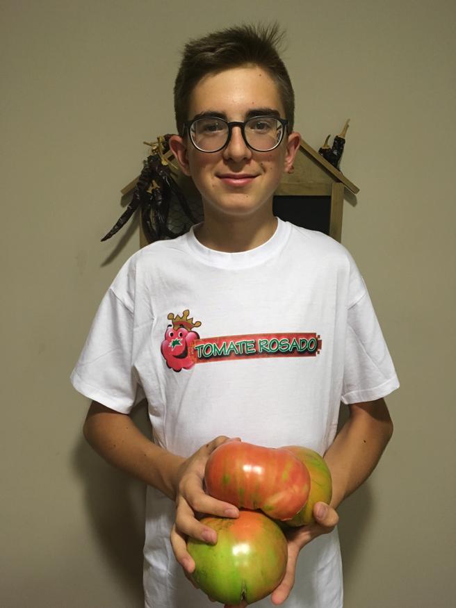 El ‘rey del tomate’ tiene 15 años y es de Barcelona