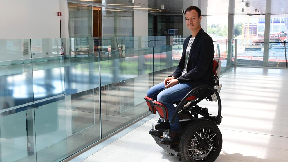 El italiano que diseñó la silla de ruedas más revolucionaria