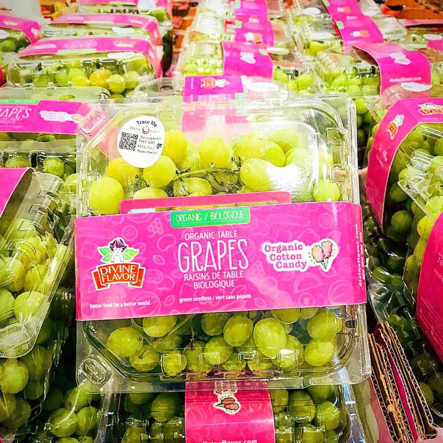 'Grapes Cotton Candy', las uvas que saben a algodón de azúcar