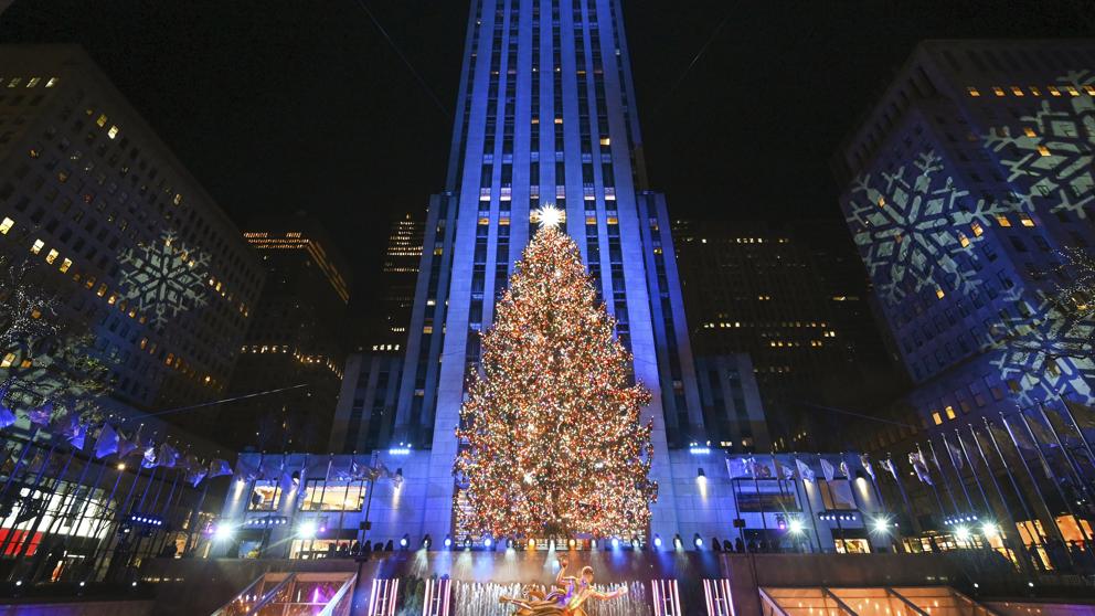 Nueva York inaugura la Navidad con el encendido del árbol