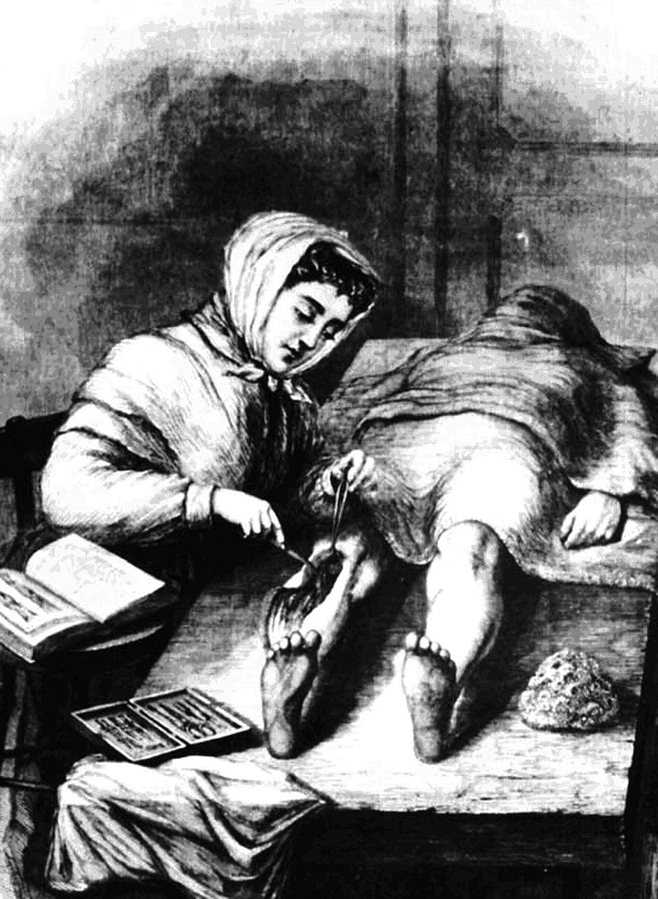 Elizabeth Blackwell, mujer, de profesión médica