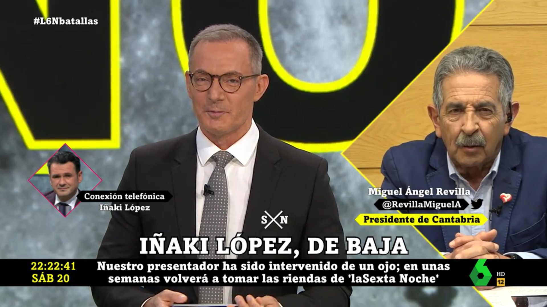 Iñaki López se despide de la audiencia de 'La Sexta Noche' y aclara su