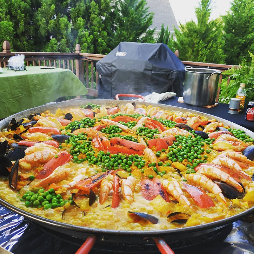 Día Mundial de la Paella La versión que triunfa en Atlanta y cuyo aspecto sorprendería a los