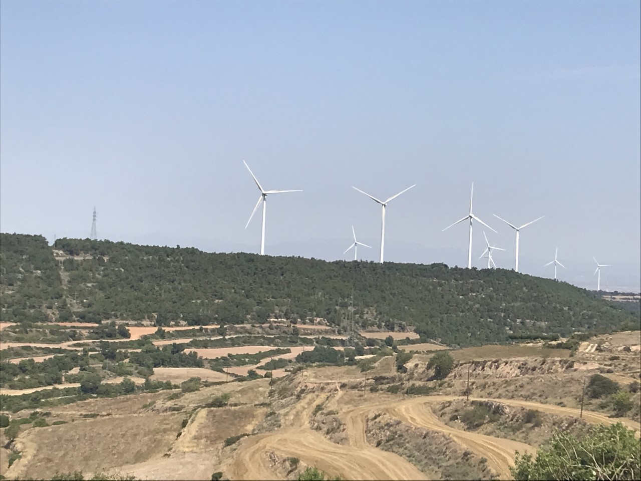 Las montañas de los molinos de viento