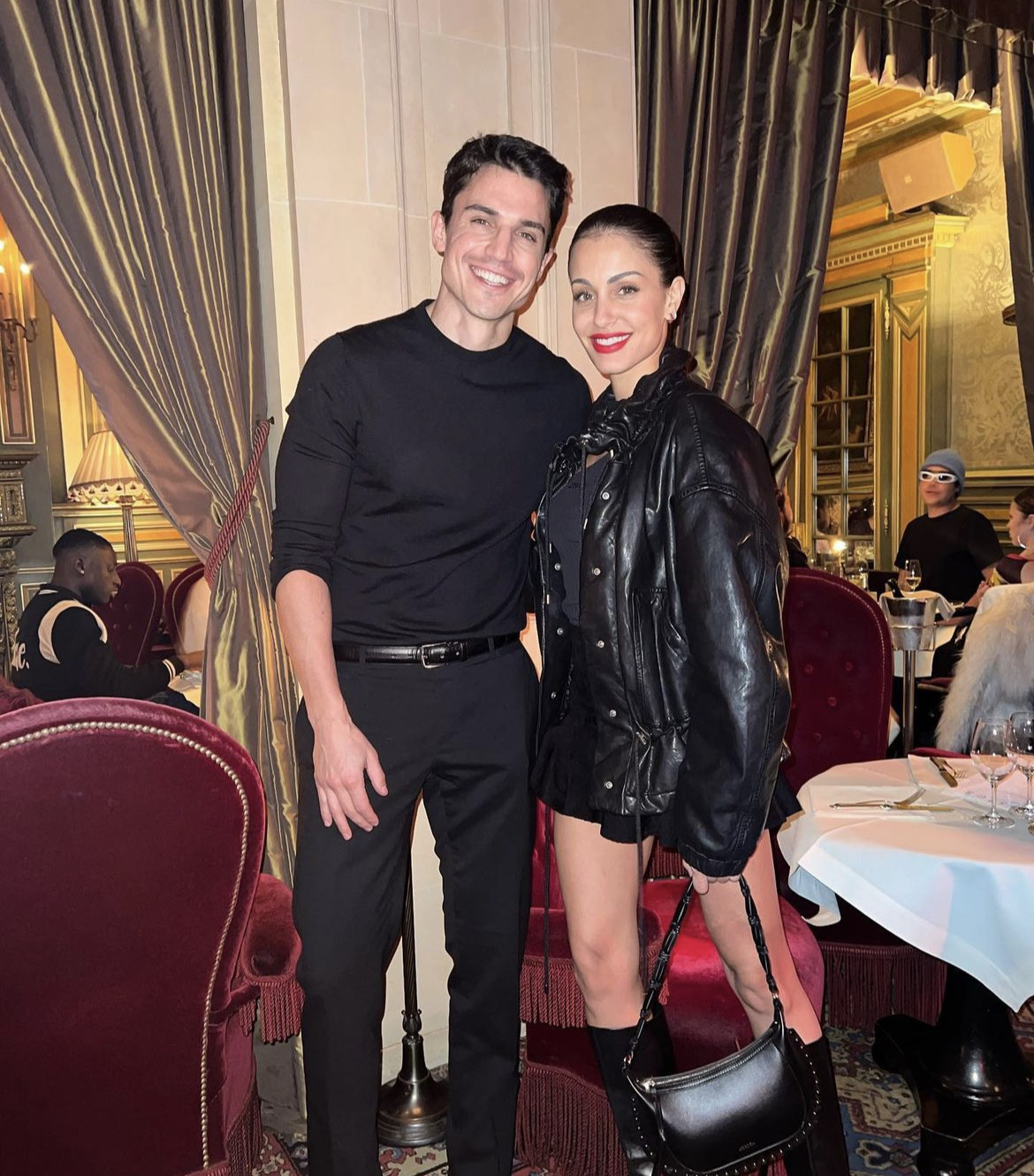 El reencuentro entre Hiba Abouk y Álex González que ha emocionado a los