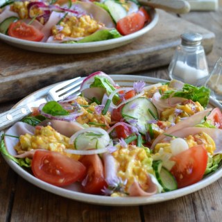 Mexican Egg Salad Lettuce Wraps