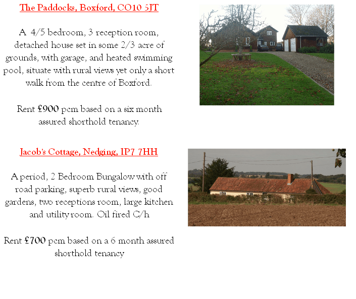 Residential Lettings