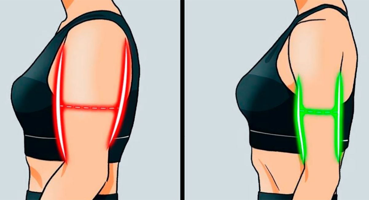 5 ejercicios en casa para perder rápido la grasa de los brazos