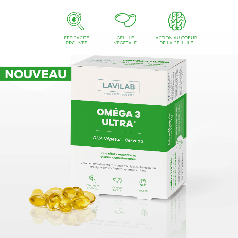 Complément Oméga 3 Ultra DHA Végétal