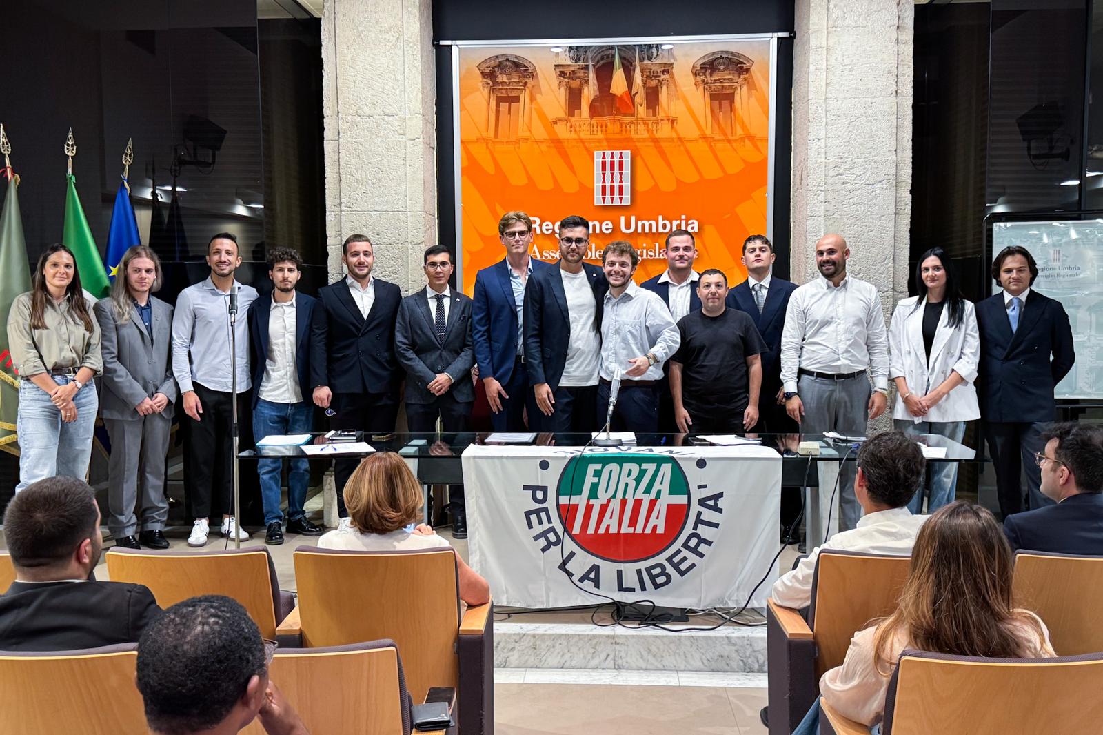 FI Giovani Umbria presenta nuova segreteria e linea politica — La Voce del Territorio Umbro