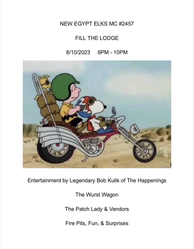 New Egypt Elks MC Fill The Lodge » Laws 4 Hogs