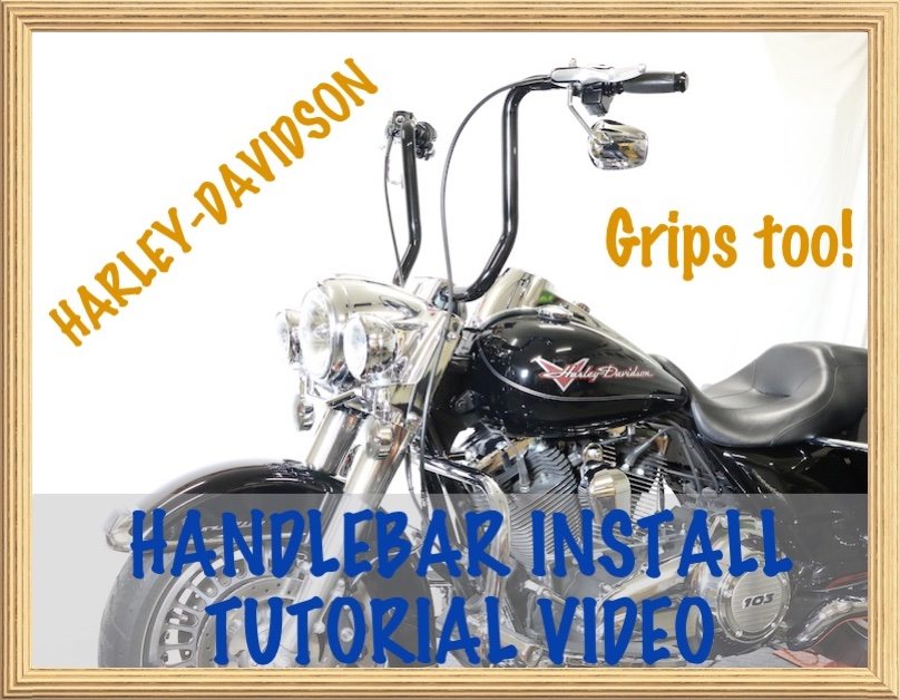 Tutorial Video How to Install Handlebars & Grips on Harley