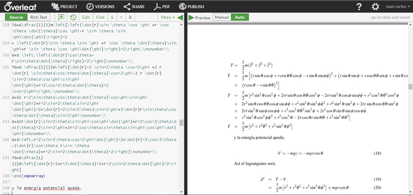 TeX/Latex ecuacion en latex no me da salto de linea