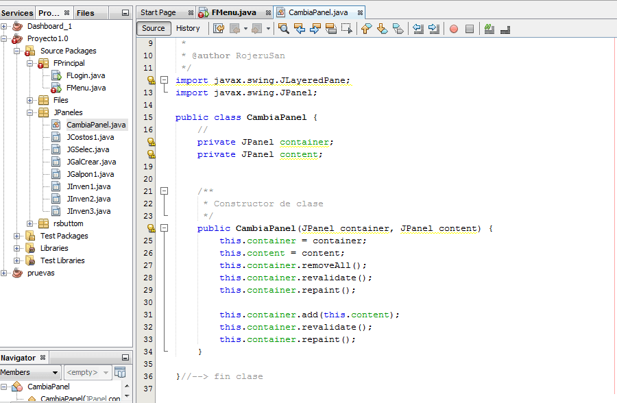 Java Java Ayuda Mostrar Diferentes Jpanel Dentro De Un Jframe Hot Sex