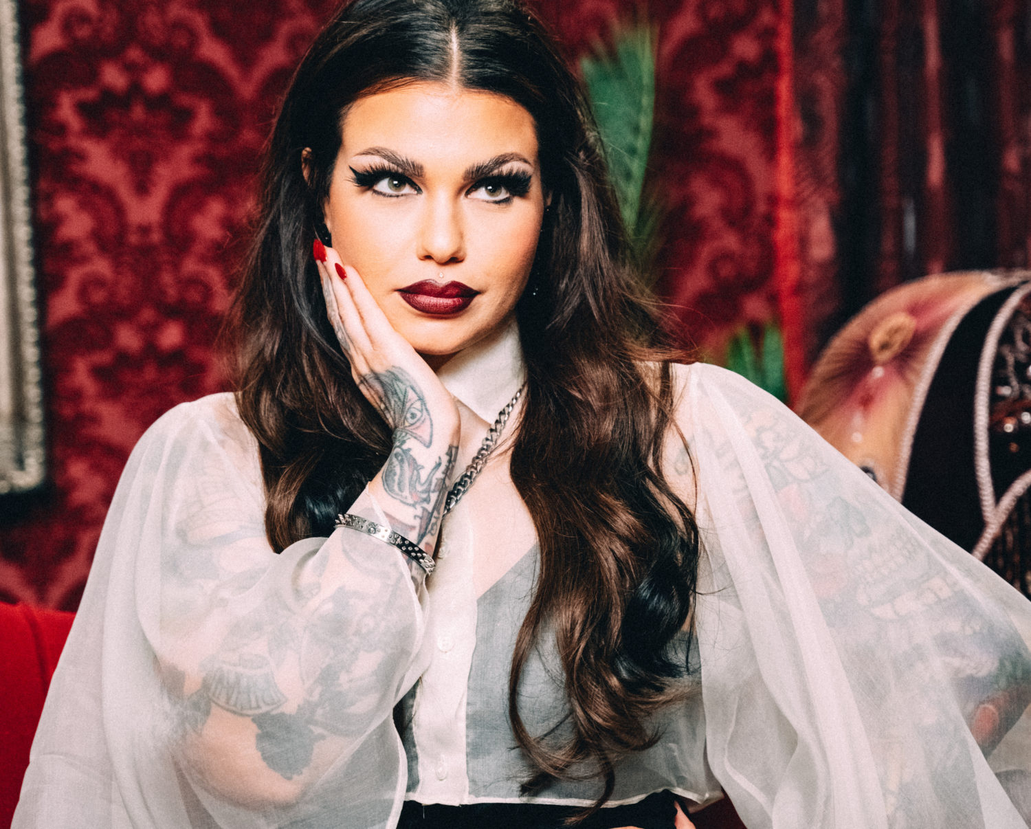 How Makeup. Murder and Dark History Turned Bailey Sarian Into a Social Media Superstar