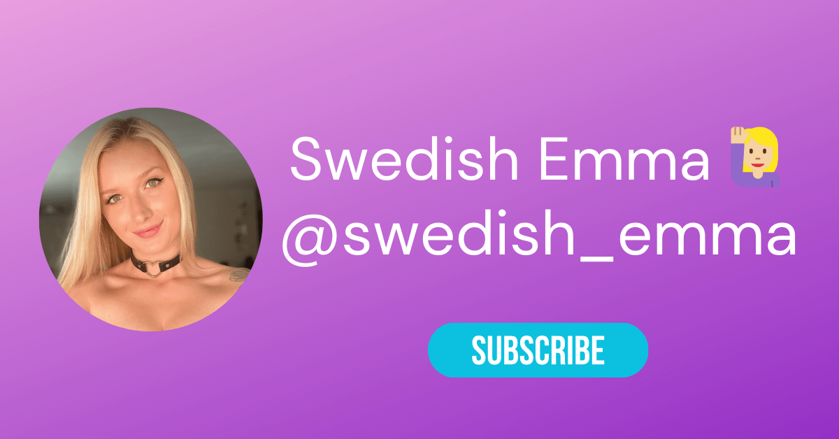 Top Ten OnlyFans in Sweden 2024