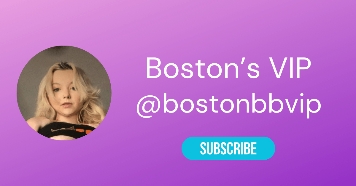 Top OnlyFans in Boston and the Hottest Nude OnlyFans in Boston to