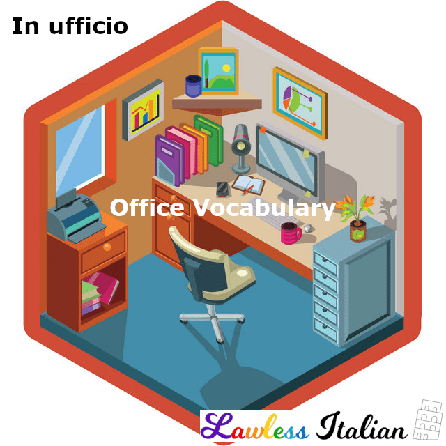 Italian Office Vocabulary Lawless Italian In ufficio