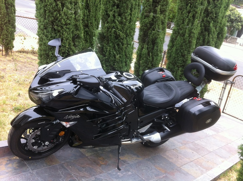 ZX14 matching hard bags