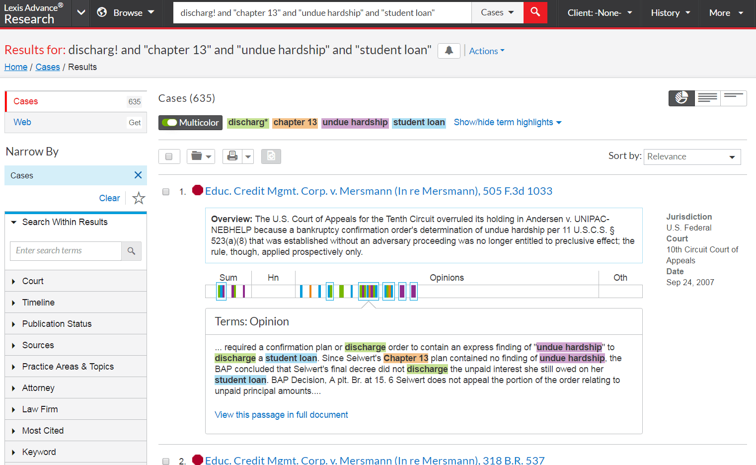LexisNexis Unveils Visualization Map Feature for Case Law Research