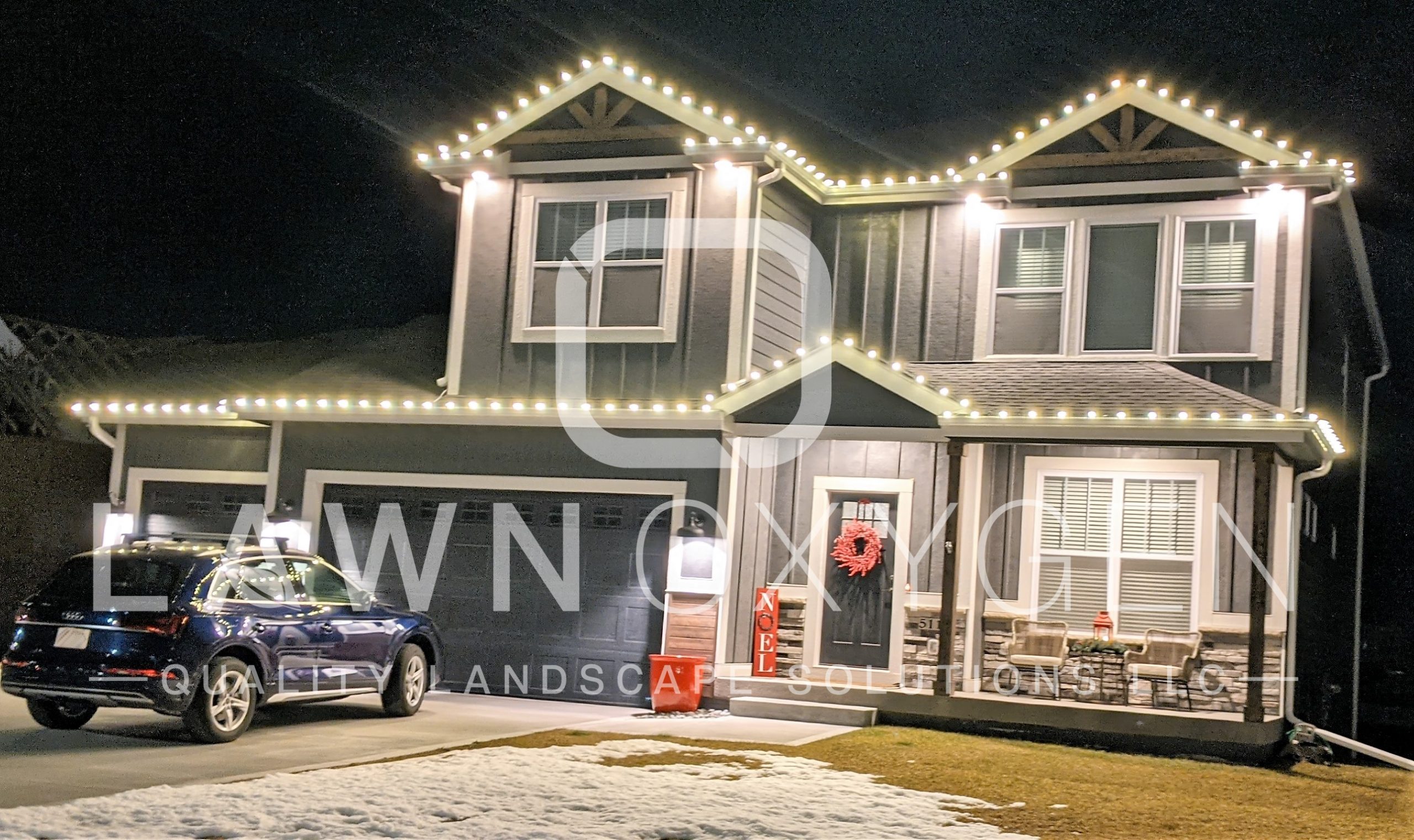 Christmas Lights Ankeny, IA Holiday Lighting Services LawnOxygen