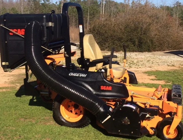 Scag Cheetah 61" 34 Kohler EFI with bagger LawnSite™ is the largest