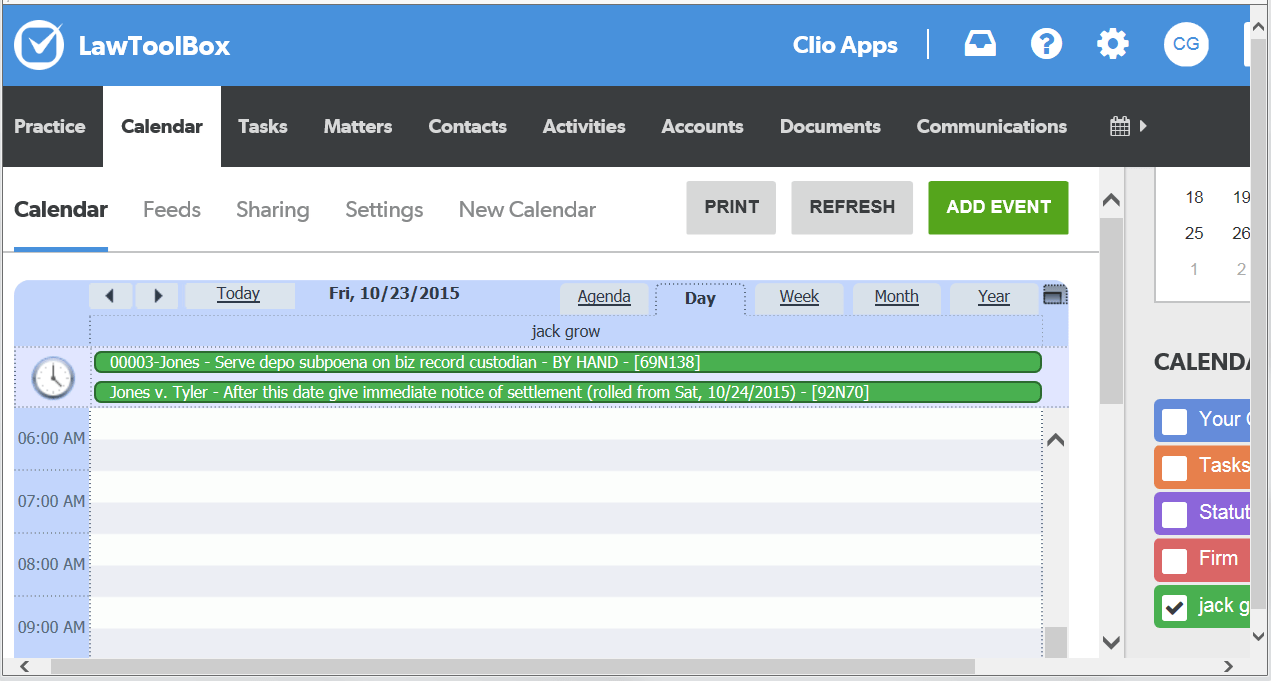 LawToolBox Clio Legal Practice Management Software Client Intake