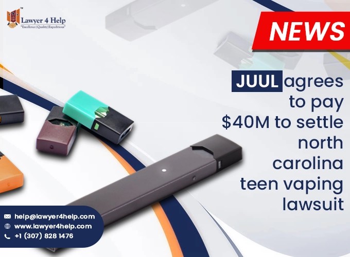 Juul agrees to pay 40M to settle north carolina teen vaping lawsuit