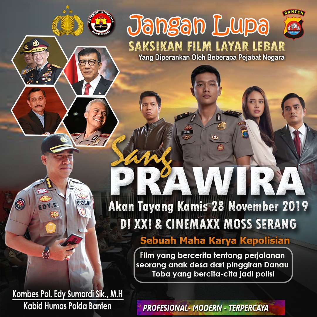 Ramainya Nobar Film “Sang Prawira” Layar.id