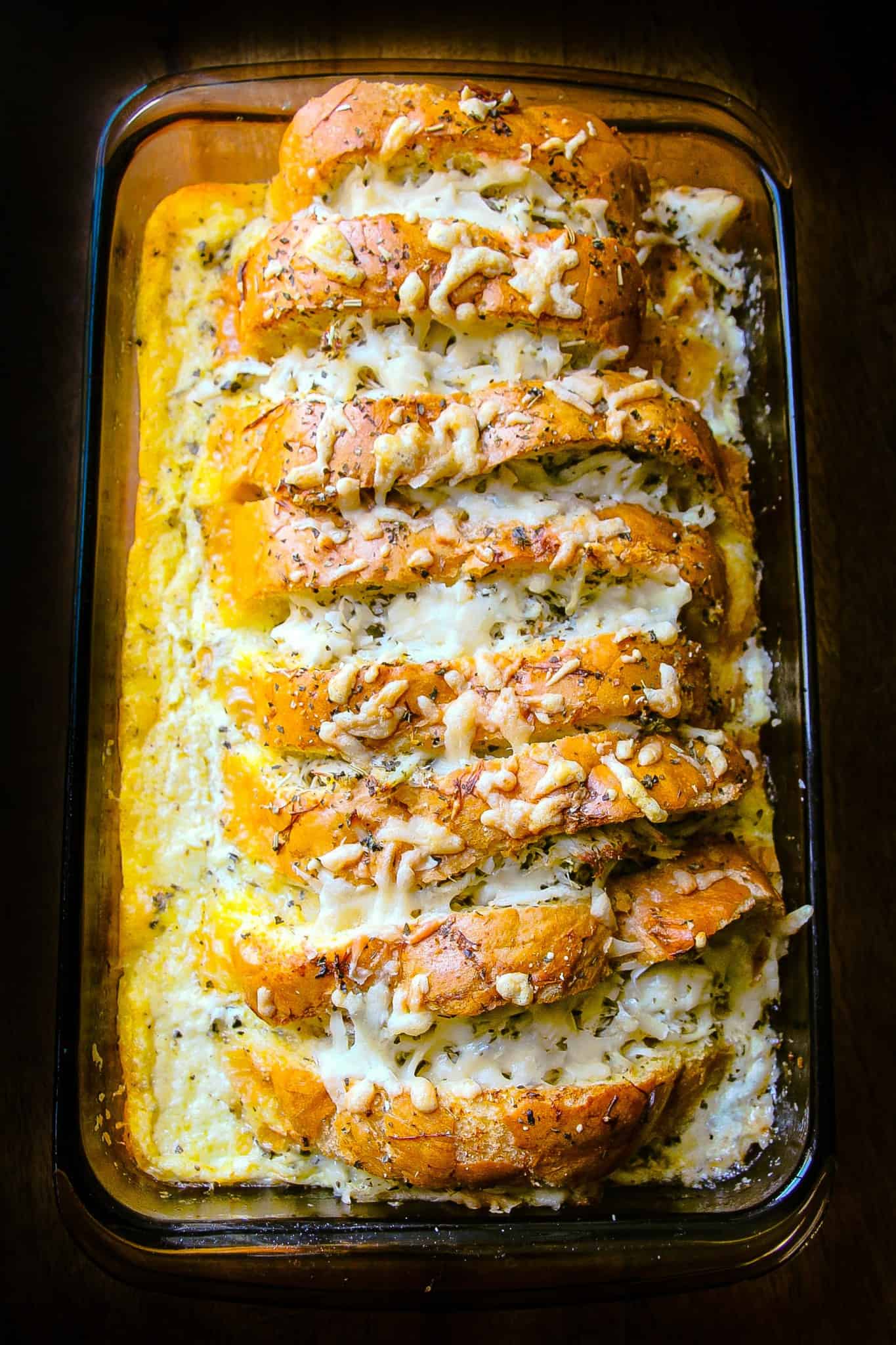 Buttery Crab Bread Pudding Layers of Happiness