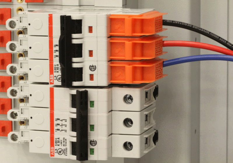 Finger Safe Electrical Panel Board The LayerZero SafePanel™ Distribution