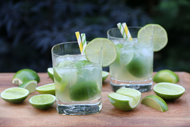 Classic caipirinha Latin cocktails Laylita’s Recipes