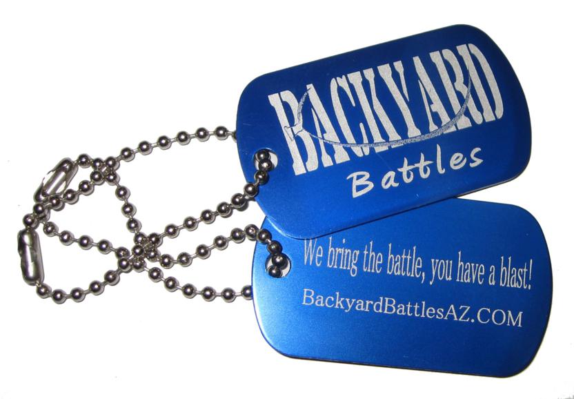 Personalized Military Style Dog Tags, Custom Gifts or Giveaways Lazer