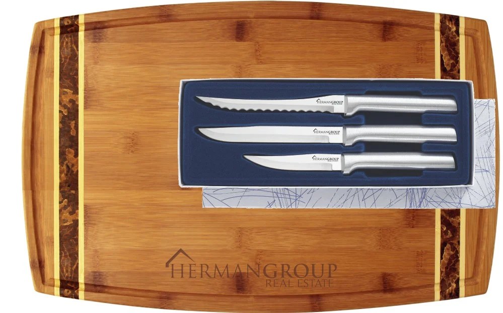 Personalized Custom Created Knife and Cutting Board Set Lazer Designs