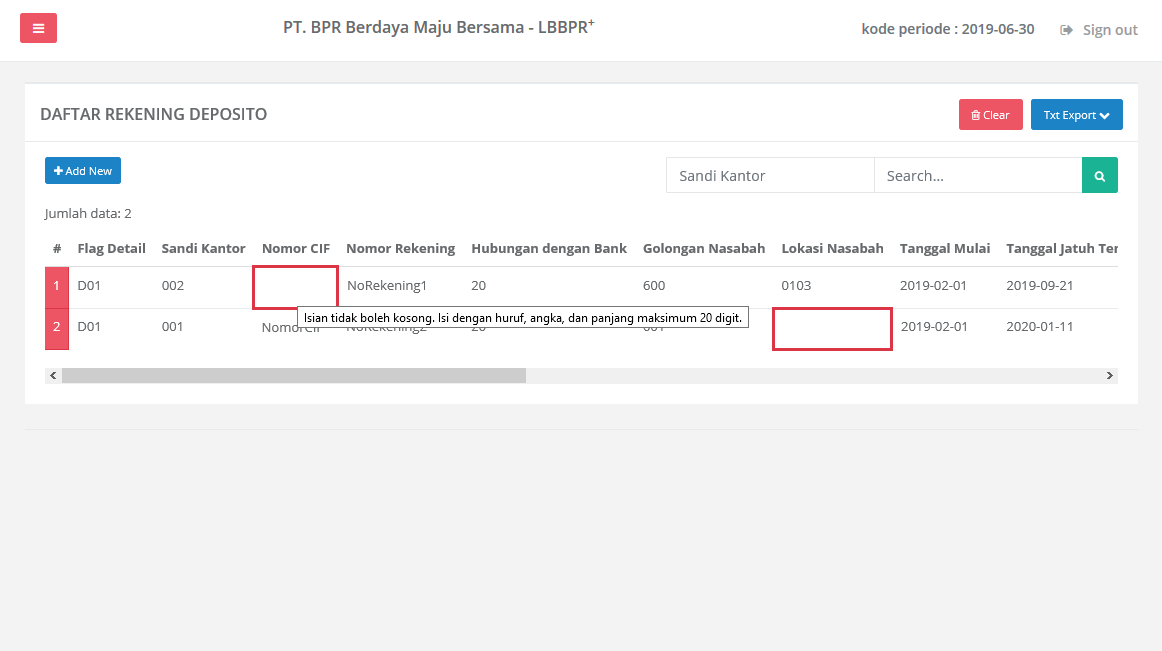 LBBPR PLUS Solusi Laporan Bulanan LBBPR APOLO OJK LB BPR+ Plus