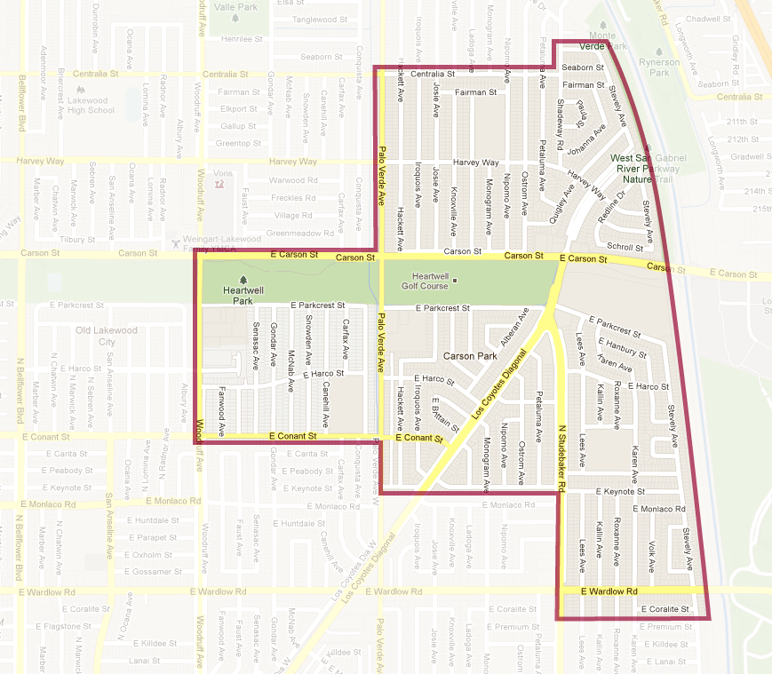 Carson Park Neighborhood Description