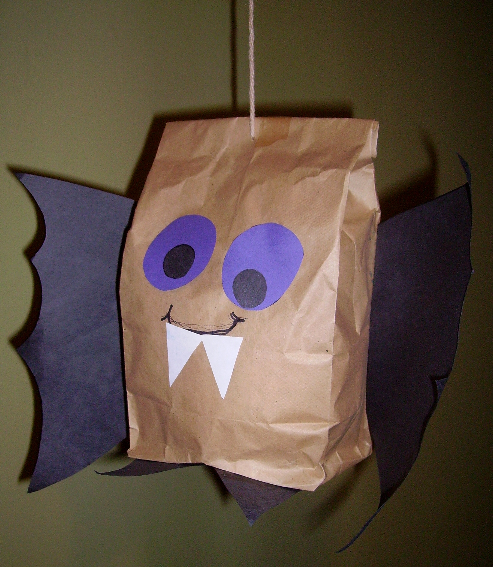 Scarecrow Paper Bag Puppet