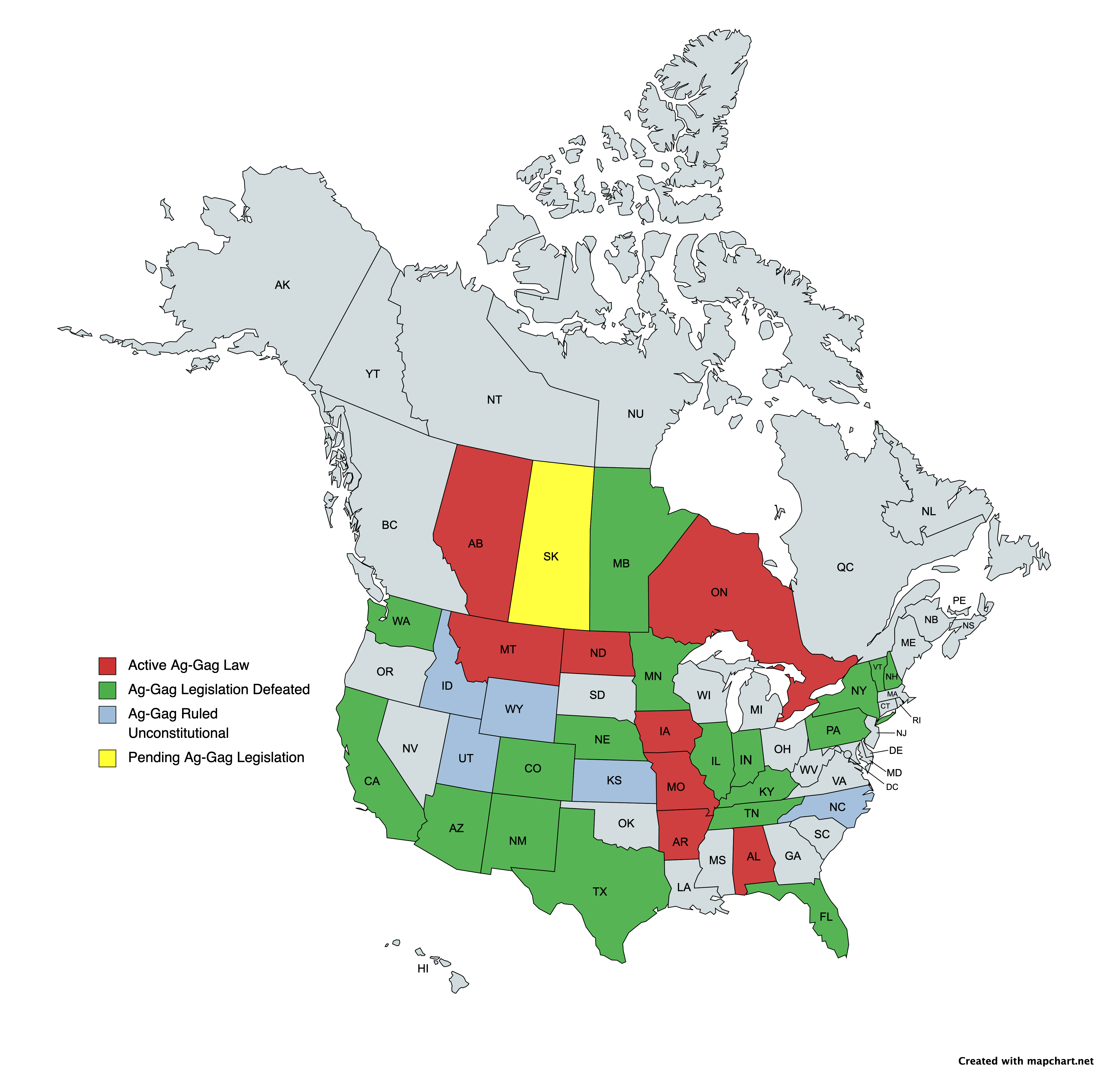 Last Chance for Animals End AgGag Laws