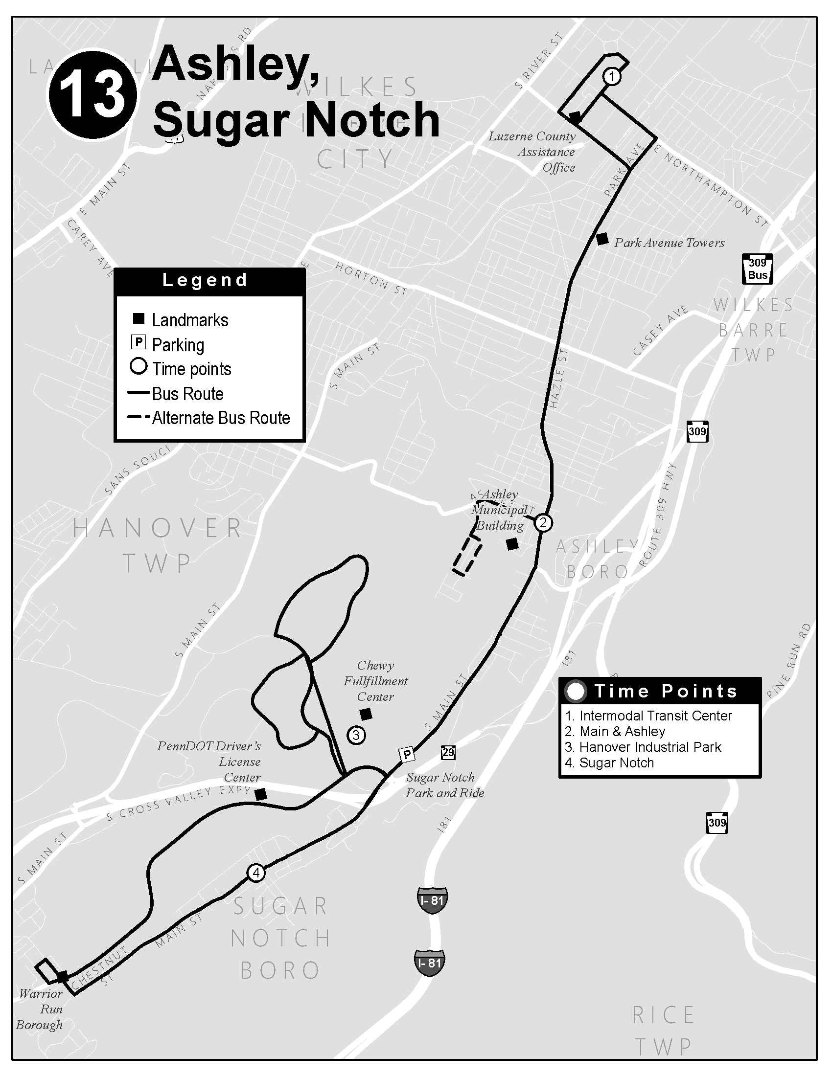 13 Ashley, Sugar Notch LCTA