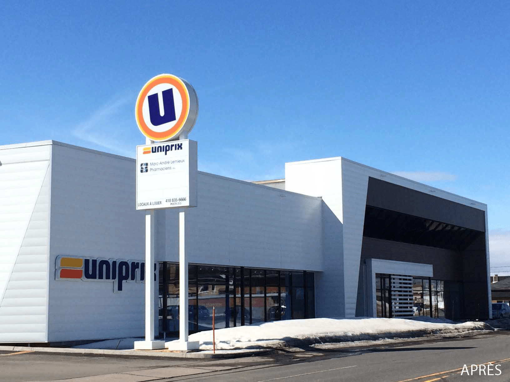 Pharmacie Uniprix Larochelle Desmeules Architectes