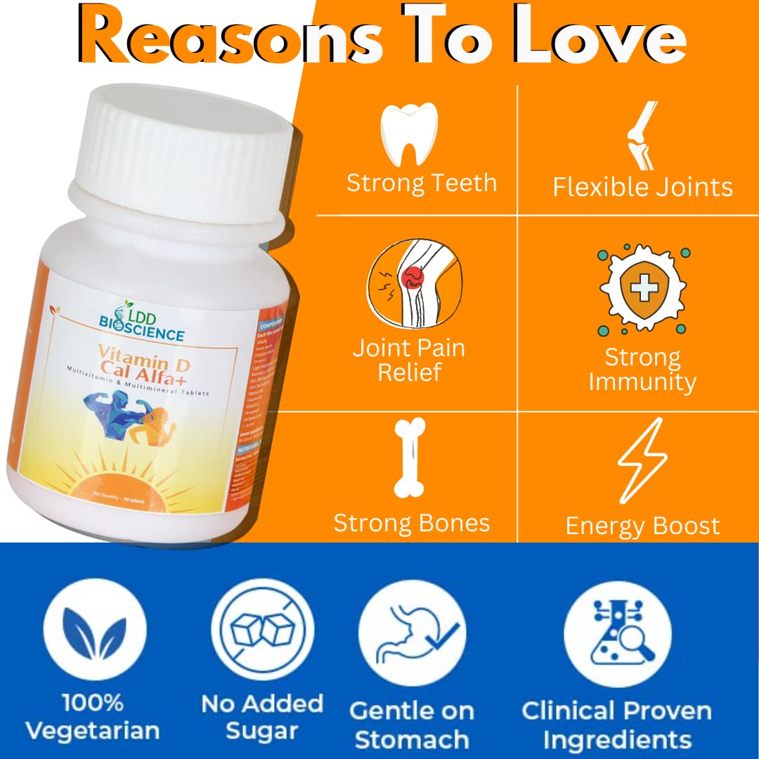 Buy Vitamin D Cal Alfa+ Tablets Online, Vitamin D Cal Alfa+ Tablet