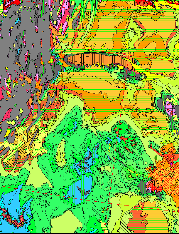 Geological Map, Section 22