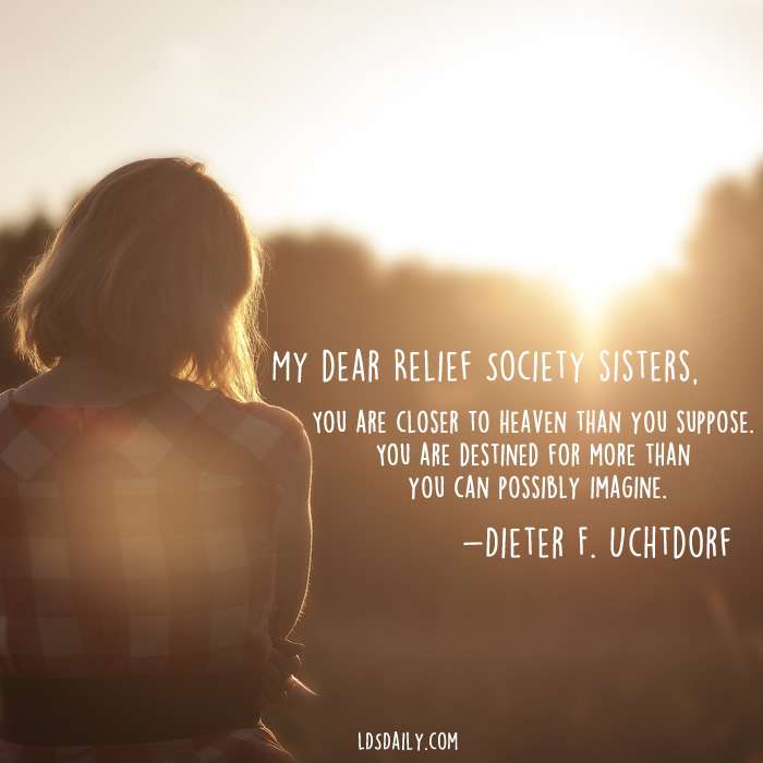 10 Beautiful Quotes to Honor The Founding of The Relief Society LDS Daily