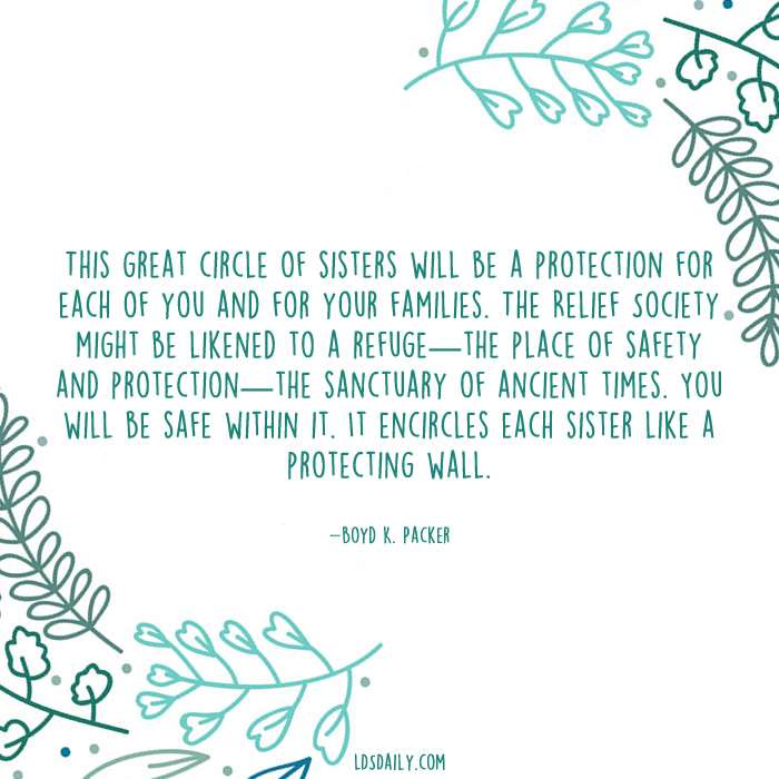 10 Beautiful Quotes to Honor The Founding of The Relief Society LDS Daily