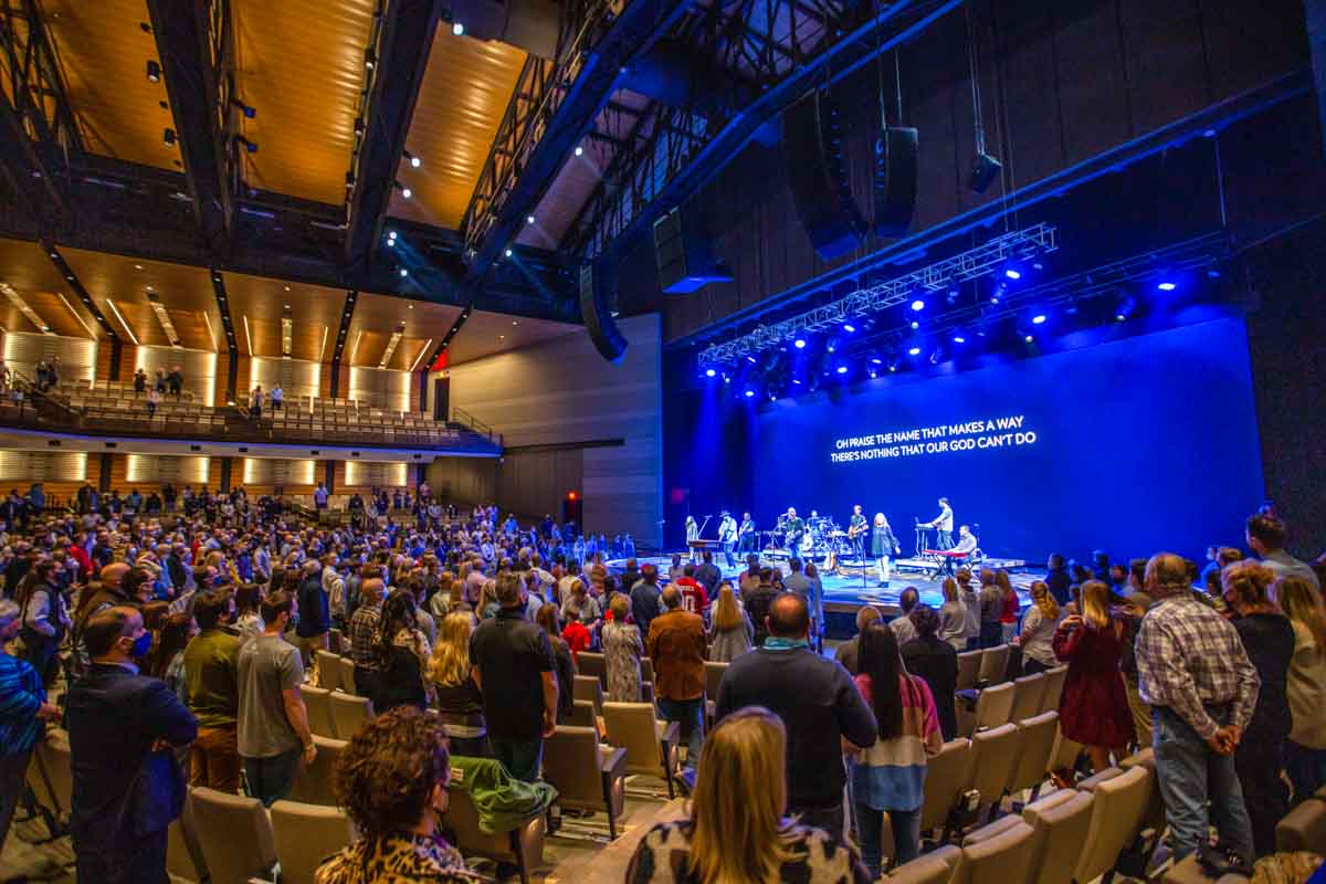 Austin Ridge Bible Church Worship AVL System Integration LD Systems